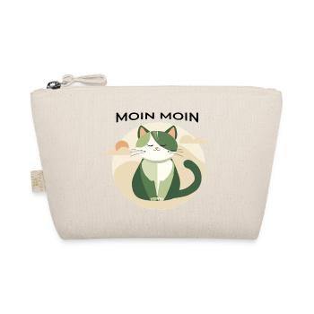 Moin moin - Chat avec salutation nord-allemande - Trousse biologique - nature - Devant