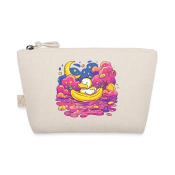 Nuit au clair de lune Ducky sur banane - Trousse biologique - nature - Devant