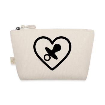 Heart + Childcare / Nanny Super Nanny - Organic Pouch - nature - Front
