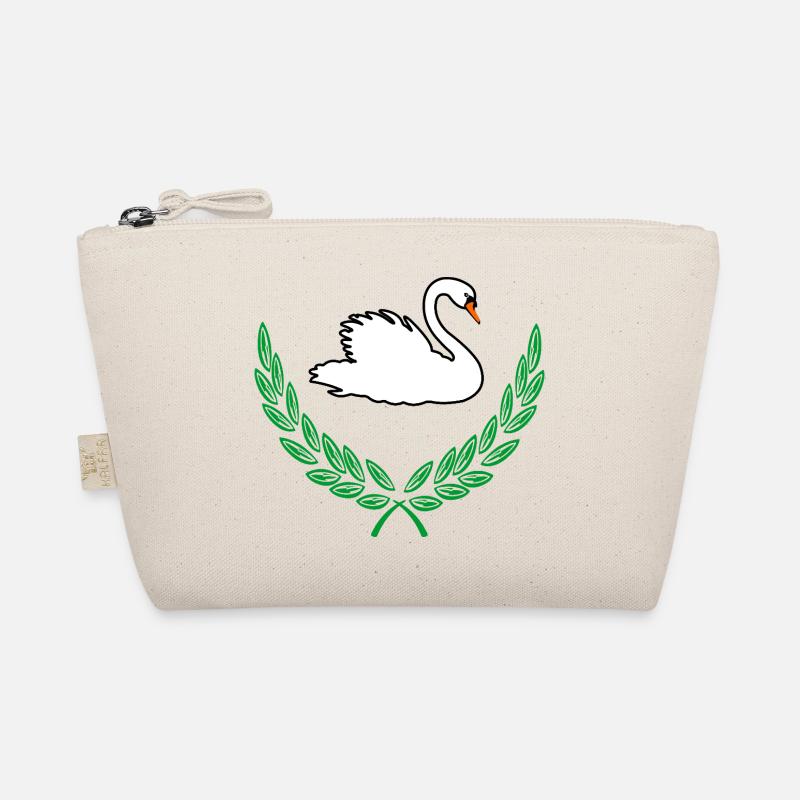 Cygne en couronne de laurier vert Trousse biologique