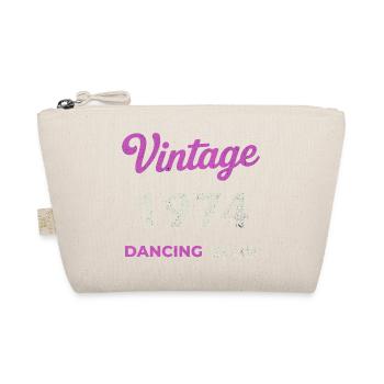Vintage 1974 – Dancing Club Retro Année de naissance - Trousse biologique - nature - Devant