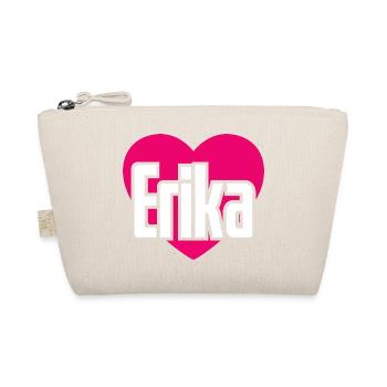 J’aime Erika Coeur Rose J’aime Erika - Trousse biologique - nature - Devant