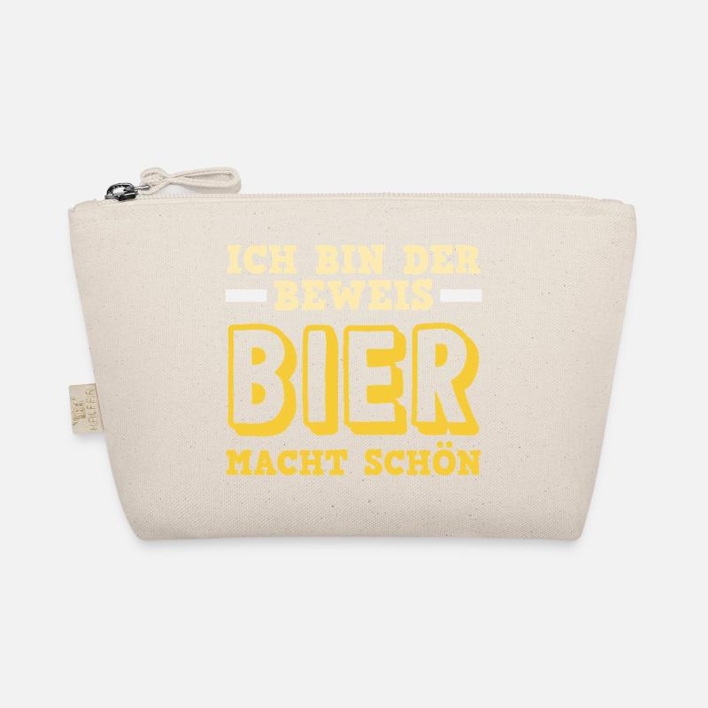 Ich bin der Beweis - Bier macht schön Bio-Täschchen