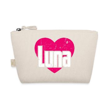 J’aime Luna Pink Heart J’aime Luna - Trousse biologique - nature - Devant
