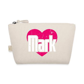 J’aime Mark Coeur rose J’aime Mark - Trousse biologique - nature - Devant