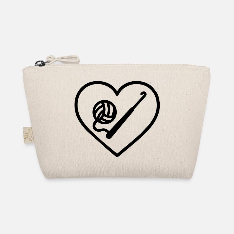 Crochet Heart – Handmade Passion Organic Pouch