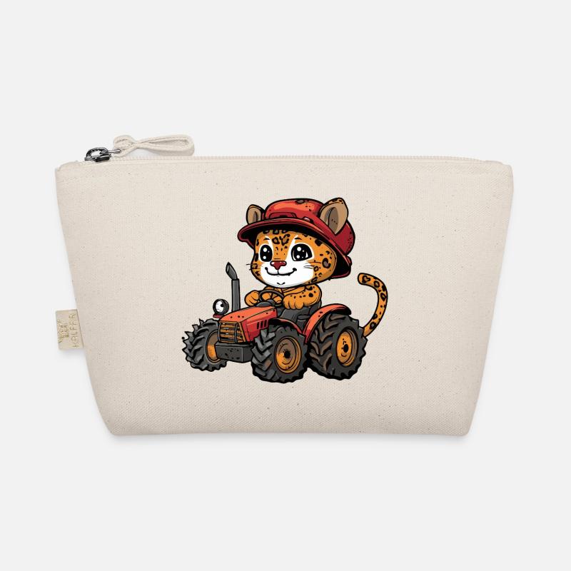 Leopard Tractor Farmer Organic Pouch