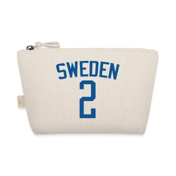 Schweden 5 – Sportdesign - Bio-Täschchen - Natur - Vorne