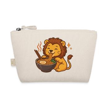 Lion kawaii aux nouilles et nouilles - Trousse biologique - nature - Devant