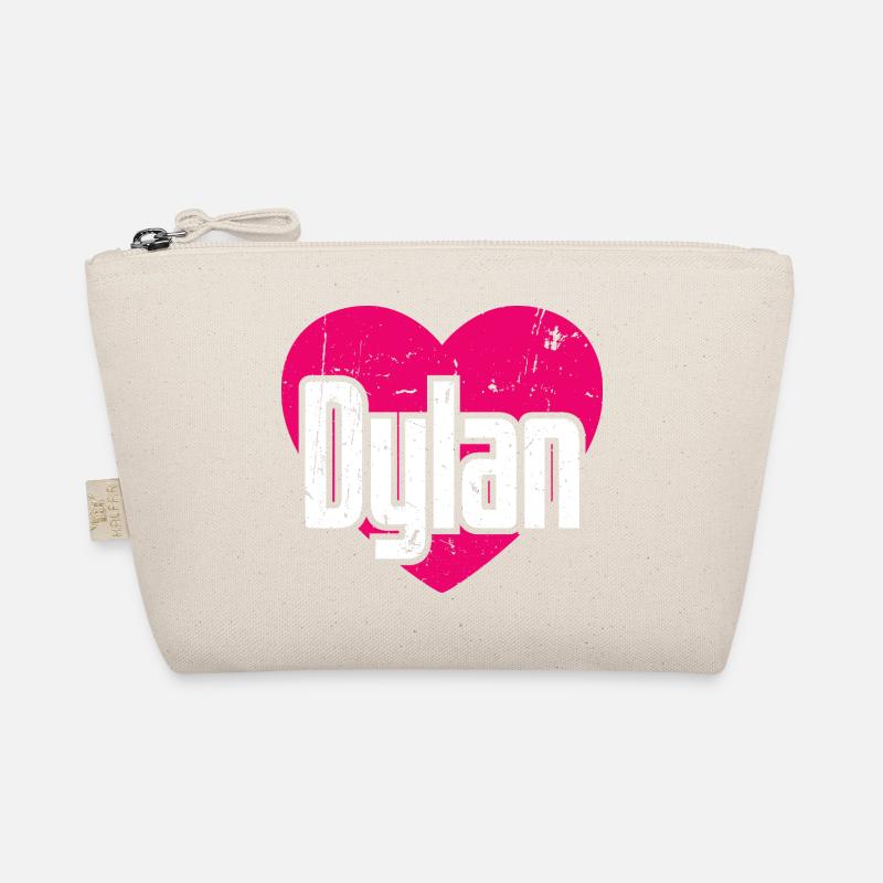 J’aime Dylan Pink Heart J’adore Dylan Trousse biologique