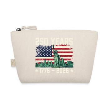 250 ans d’Amérique 1776 à 2026 Patriotic USA - Trousse biologique - nature - Devant