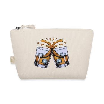 Cheers: Two glasses of blades - Organic Pouch - nature - Front