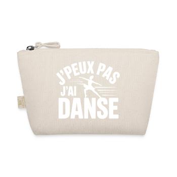 I Can't, I Have Dance - Organic Pouch - nature - Front