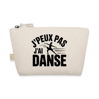 I Can't, I Have Dance - Organic Pouch - nature - Front