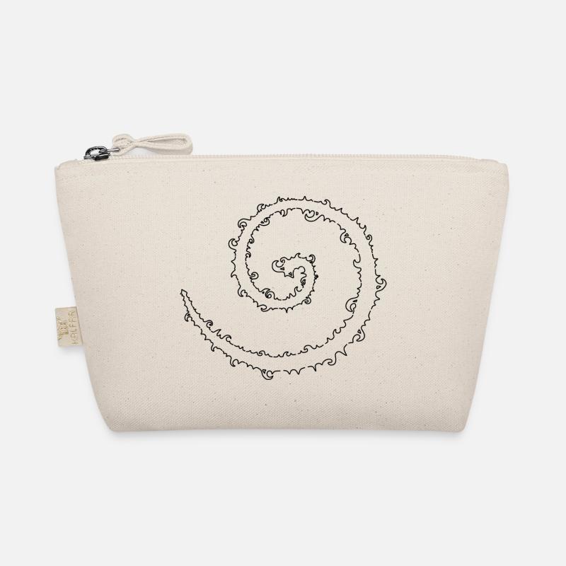 Cybersigilism Spiral Organic Pouch