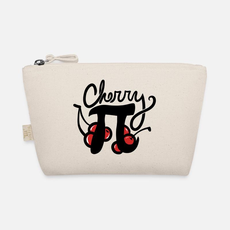 Cherry Pi Illustration Bio-Täschchen