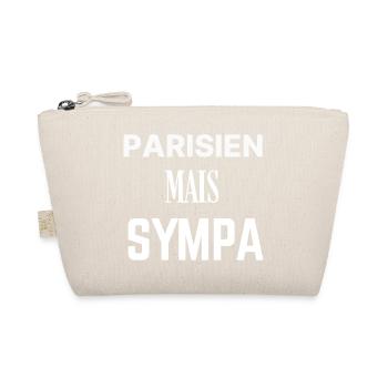 Parisien mais sympa – Humour français - Trousse biologique - nature - Devant