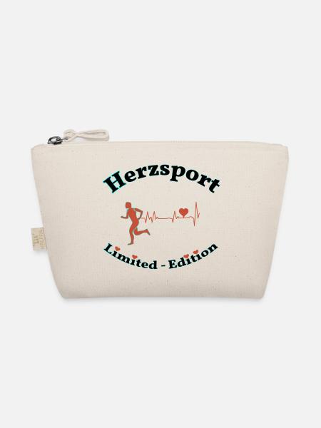 Herzsport - Bio-Täschchen - Natur - Vorne
