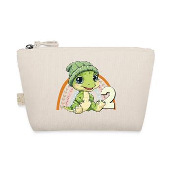 2e anniversaire Dinosaure Arc-en-ciel mignon mignon - Trousse biologique - nature - Devant