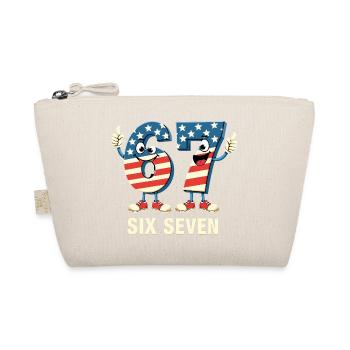 US Flag 67 Memes Six Seven - Organic Pouch - nature - Front