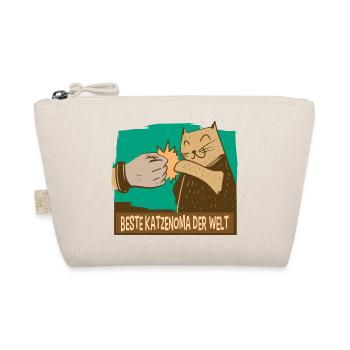 Best Cat Grandma In The World Cats Grandma Cat - Organic Pouch - nature - Front