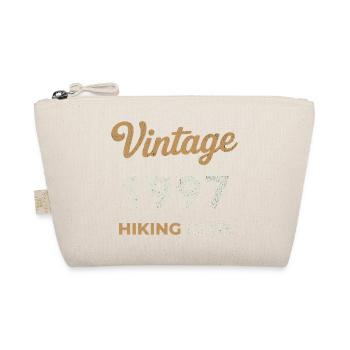 Vintage 1997 – Sailing Club Retro Birth Year - Organic Pouch - nature - Front