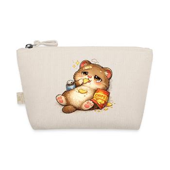 Chat amoureux des biscuits - Trousse biologique - nature - Devant
