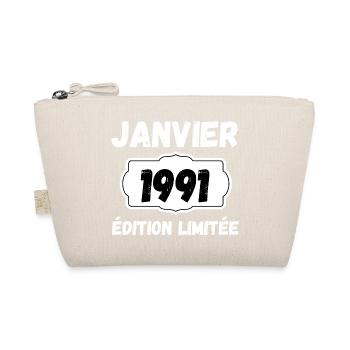 Januar 1991 Limited Edition Jubiläum - Bio-Täschchen - Natur - Vorne