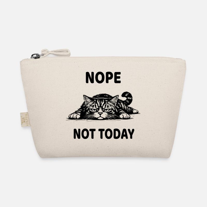 Non, pas aujourd’hui, chat drôle de design apathique Trousse biologique