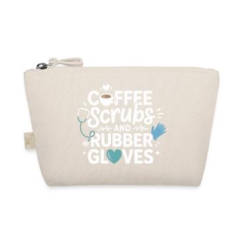 Blouse à café et gants en caoutchouc - Trousse biologique - nature - Devant