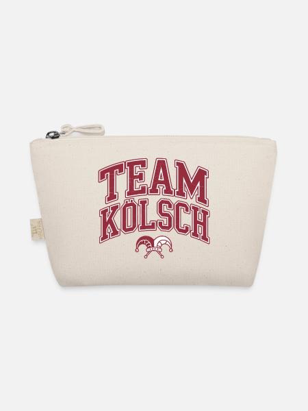 Team Kölsch - Carnival Costume - Organic Pouch - nature - Front