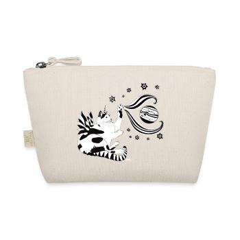 Space cat in the dance of the planets - Organic Pouch - nature - Front