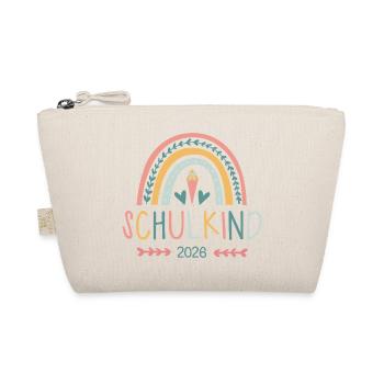rainbow rainbow schoolchild 2026 - Organic Pouch - nature - Front