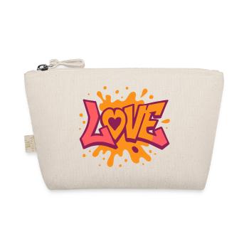 Amour - Cœur - Saint Valentin - Mariage - Trousse biologique - nature - Devant
