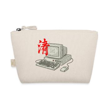 IT Technik Asiatisch - Bio-Täschchen - Natur - Vorne