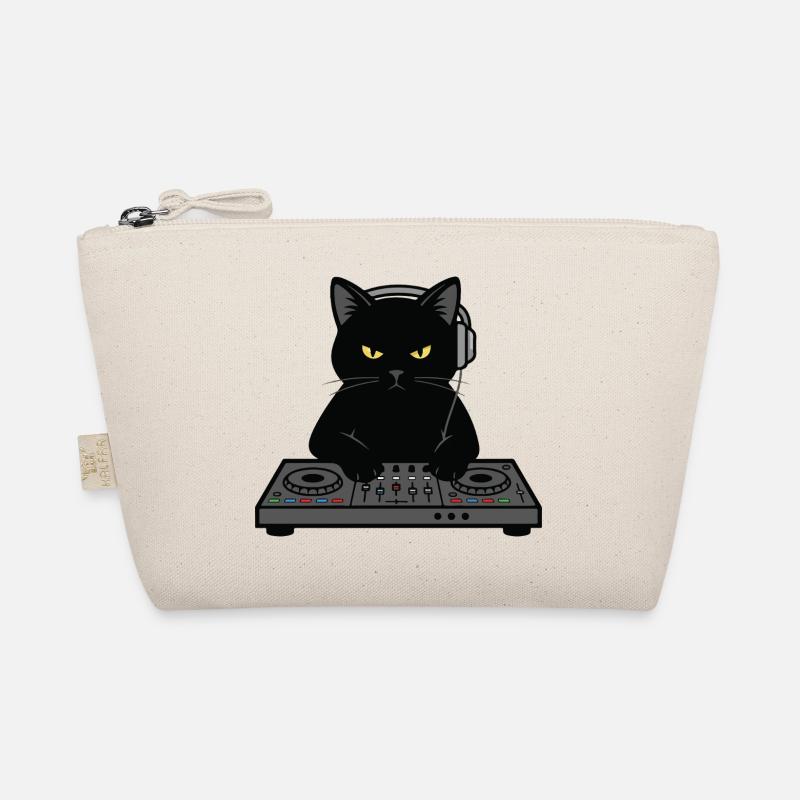 DJ Scratch Chat Musique Platine Trousse biologique