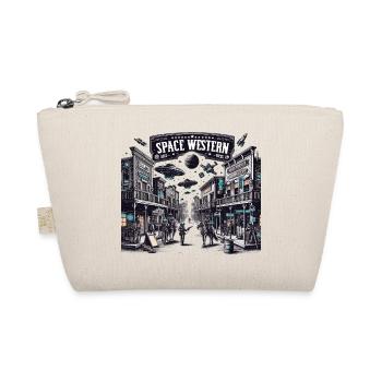 Space Western City Scene - Organic Pouch - nature - Front