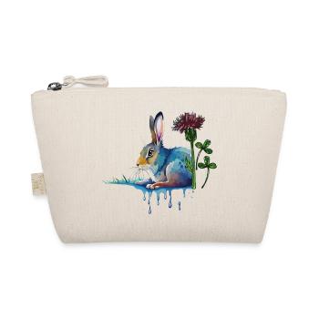 Lapin coloré avec trèfle - Trousse biologique - nature - Devant