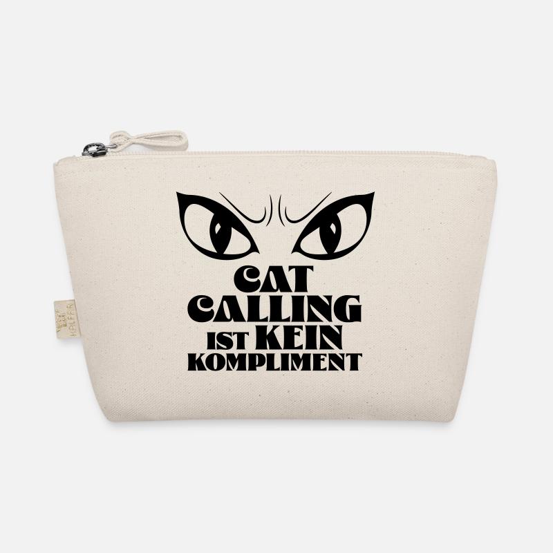 Catcalling ist kein Kompliment! - Bio-Täschchen - Natur
