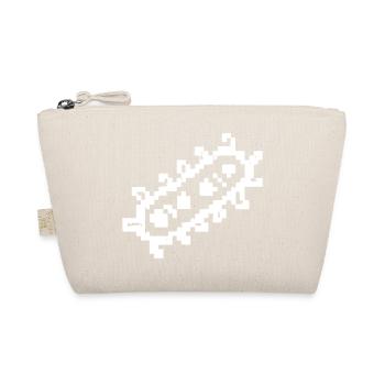 Bacteria Rods Pixel Germ - Organic Pouch - nature - Front