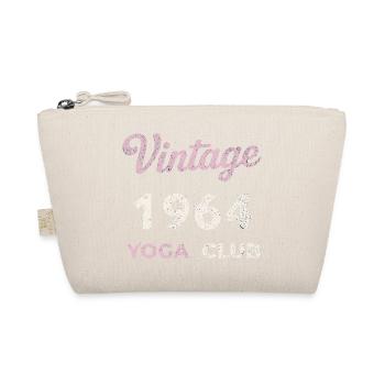 Vintage 1964 Yoga Club Retro Année de naissance Vintage - Trousse biologique - nature - Devant