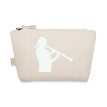 Silhouette avec clarinette - Trousse biologique - nature - Devant