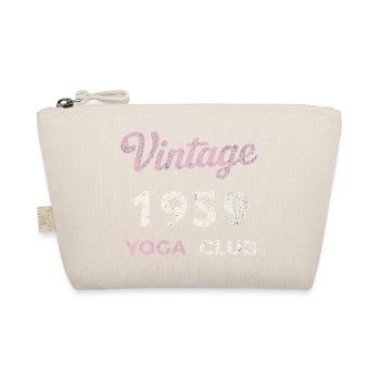 Vintage 1959 Yoga Club Retro Année de naissance vintage - Trousse biologique - nature - Devant