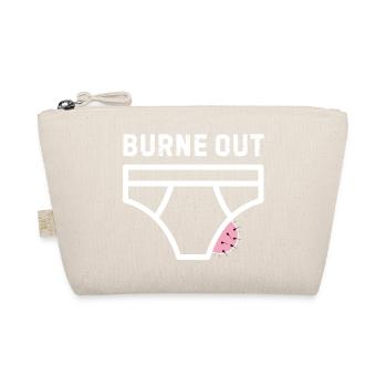 Burne out – humor, office, stress - Organic Pouch - nature - Front