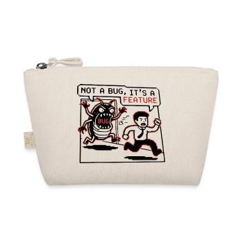 T-shirt drôle de développeur, pas un insecte, tasse à capuche - Trousse biologique - nature - Devant