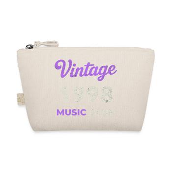 Vintage 1998 Music Club Retro Année de naissance vintage - Trousse biologique - nature - Devant