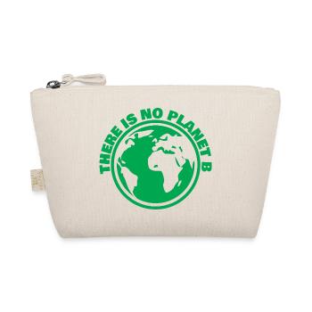 There Is No Planet B Earth Day Global Ecology Art - Bio-Täschchen - Natur - Vorne