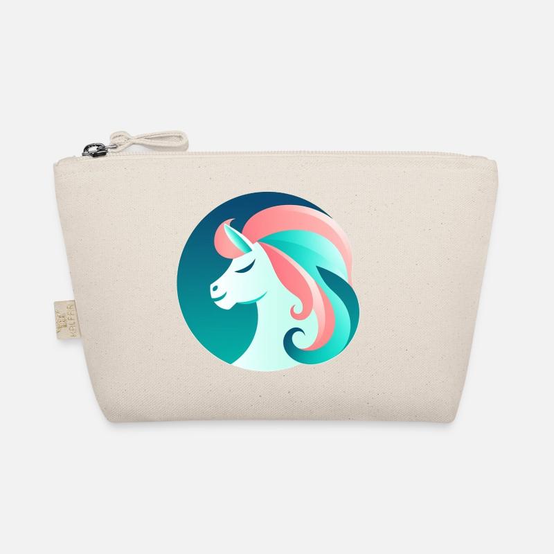 Neon Unicorn Dream Image Organic Pouch