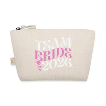 Team Bride Junggesellinnenabschied JGA 2026 - Bio-Täschchen - Natur - Vorne