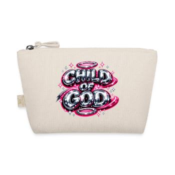 Child Of God Streetwear Vintage - Organic Pouch - nature - Front